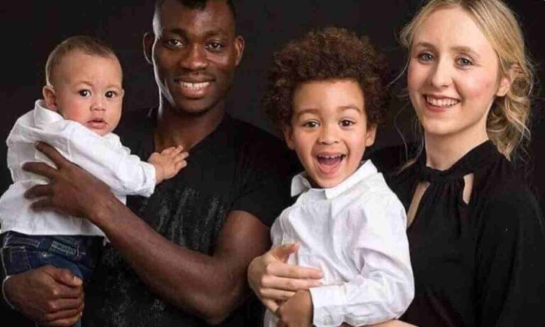 Christian Atsu, sa femme et ses enfants.jpg @ Emploi-plus