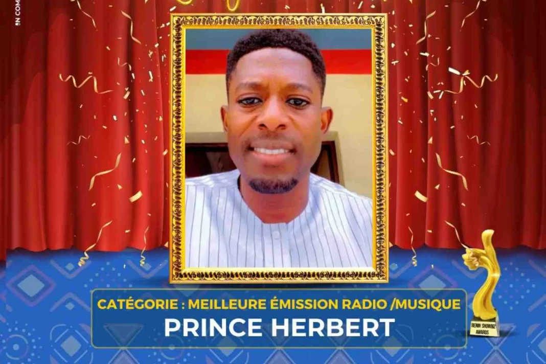 Prince Herbert sacrÃ© Meilleure Ã‰mission Radio Musique des BSA