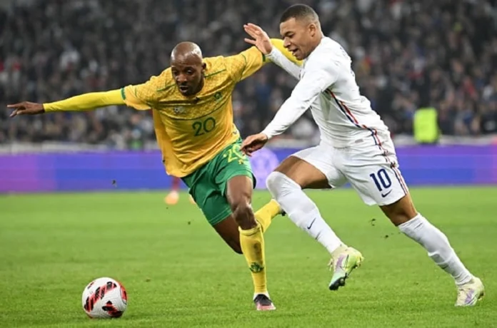 Khuliso Mudau lors d'un match Afrique du Sud vs France