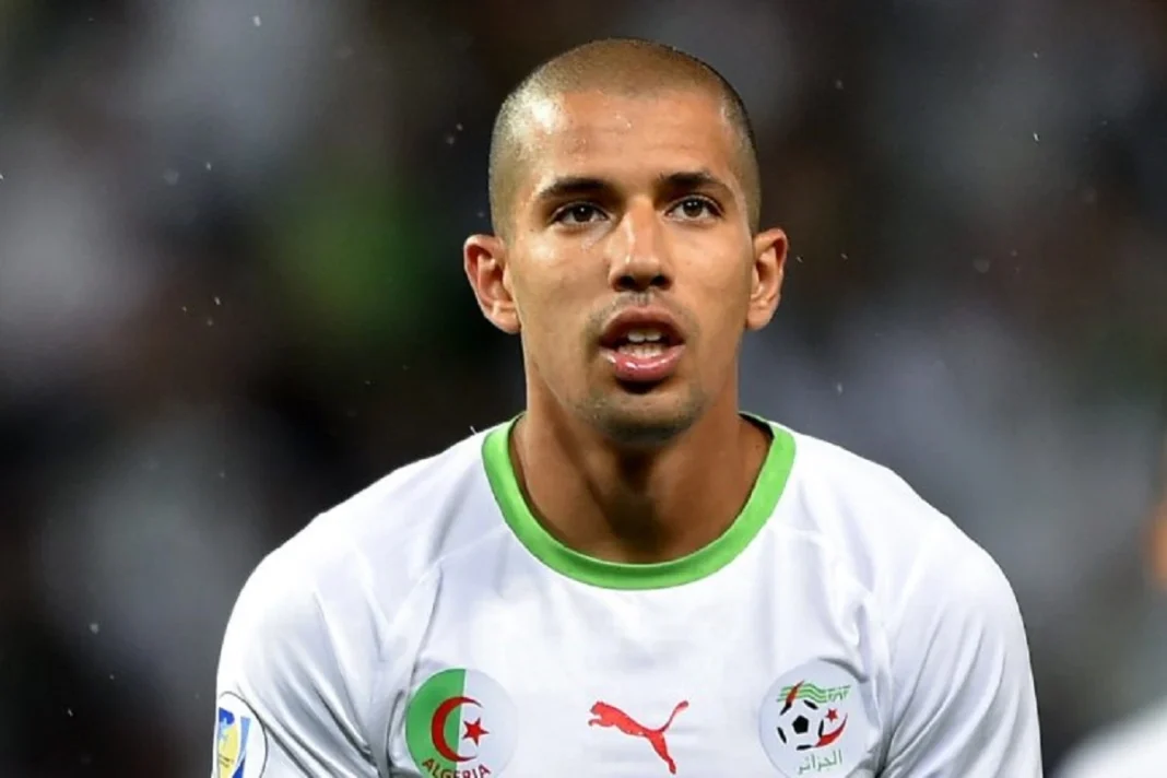 Le milieu de terrain algÃ©rien Sofiane Feghouli