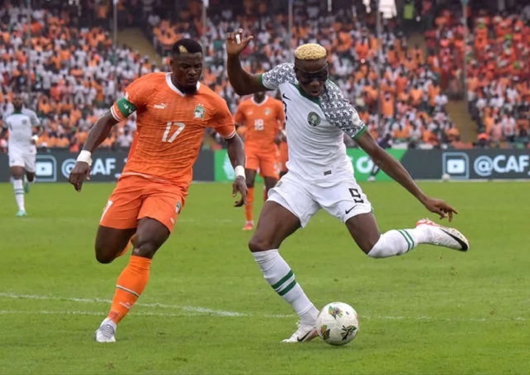 Des joueurs du NigÃ©ria et de la CÃ´te d'Ivoire