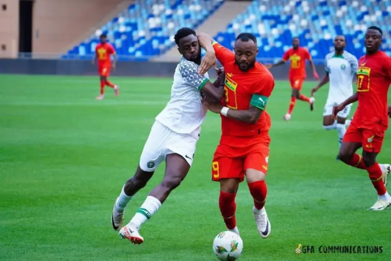 Des joueurs du Ghana et du Nigeria