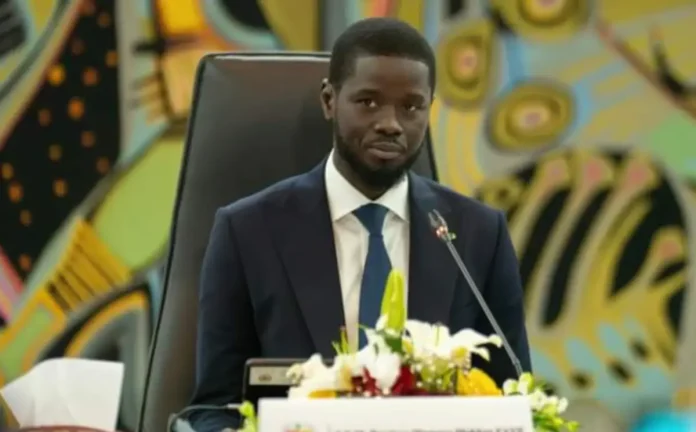 Le PrÃ©sident du SÃ©nÃ©gal, Bassirou Diomaye Faye