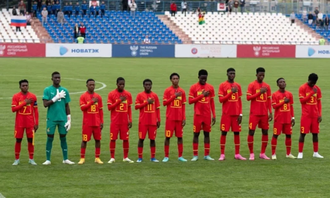 Des joueurs U17 du Ghana