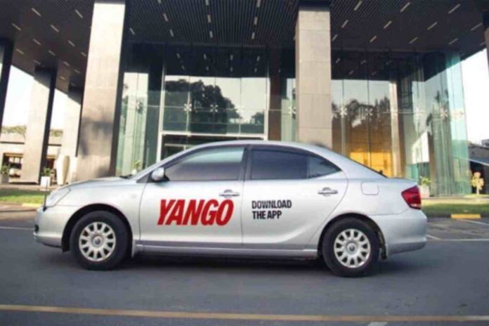 La plateforme de transport VTC Yango