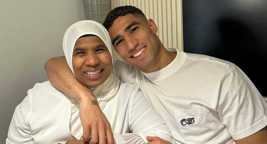 Achraf Hakimi et sa mÃ¨re