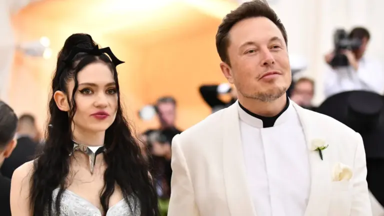 Elon Musk et son ex-compagne, Grimes